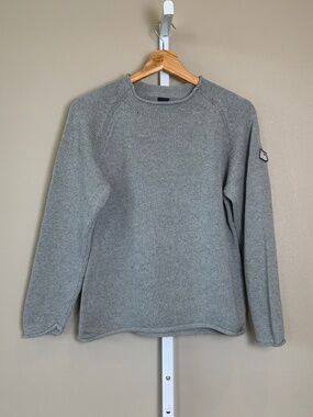 Vintage Boys GAP Long-Sleeve Cotton Rollneck Rolled Hem Pullover Sweater